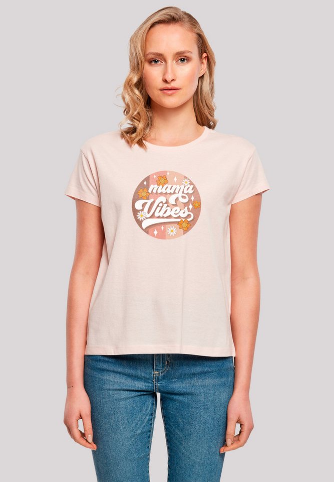 F4NT4STIC T-Shirt Mothers Day Mama Vibes Vintage Inspired Motherhood Premium Qualität von F4NT4STIC