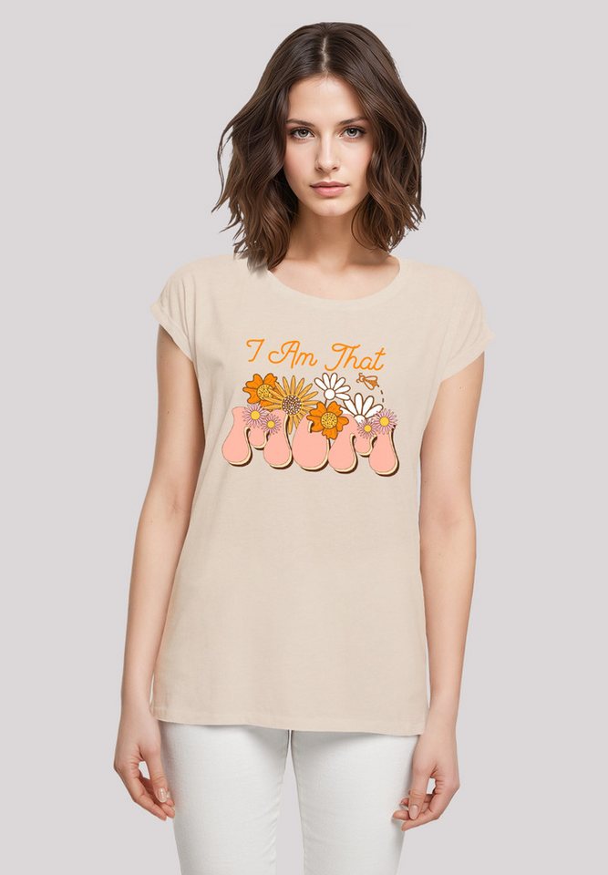 F4NT4STIC T-Shirt Muttertag Blumen Mama Premium Qualität von F4NT4STIC