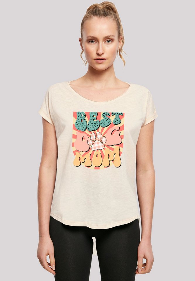 F4NT4STIC T-Shirt Muttertag Pet Lover Vintage Beste Hunde Mama Premium Qualität von F4NT4STIC