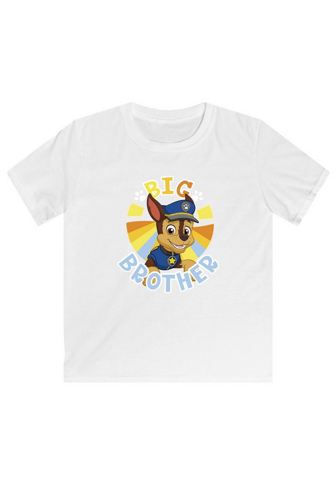 F4NT4STIC T-Shirt Paw Patrol Big Brother Chase Unisex Kinder,Premium Merch,Jungen,Mädchen,Bedruckt von F4NT4STIC