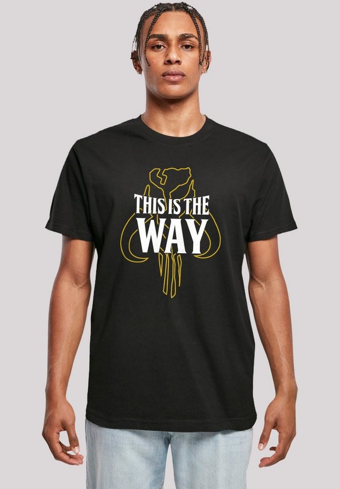 F4NT4STIC T-Shirt Star Wars The Mandalorian The Way Premium Qualität von F4NT4STIC