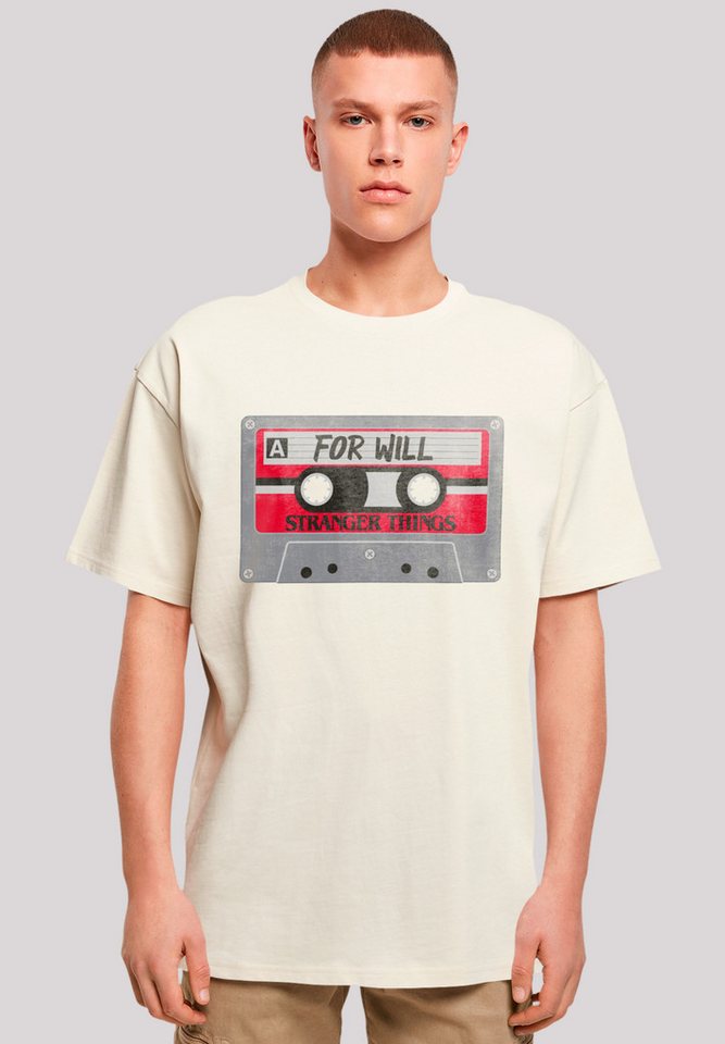 F4NT4STIC T-Shirt Stranger Things Cassette For Will Premium Qualität von F4NT4STIC