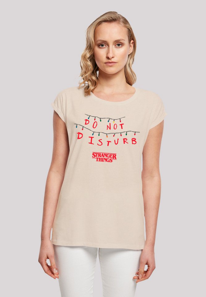 F4NT4STIC T-Shirt Stranger Things Do Not Disturb Premium Qualität von F4NT4STIC