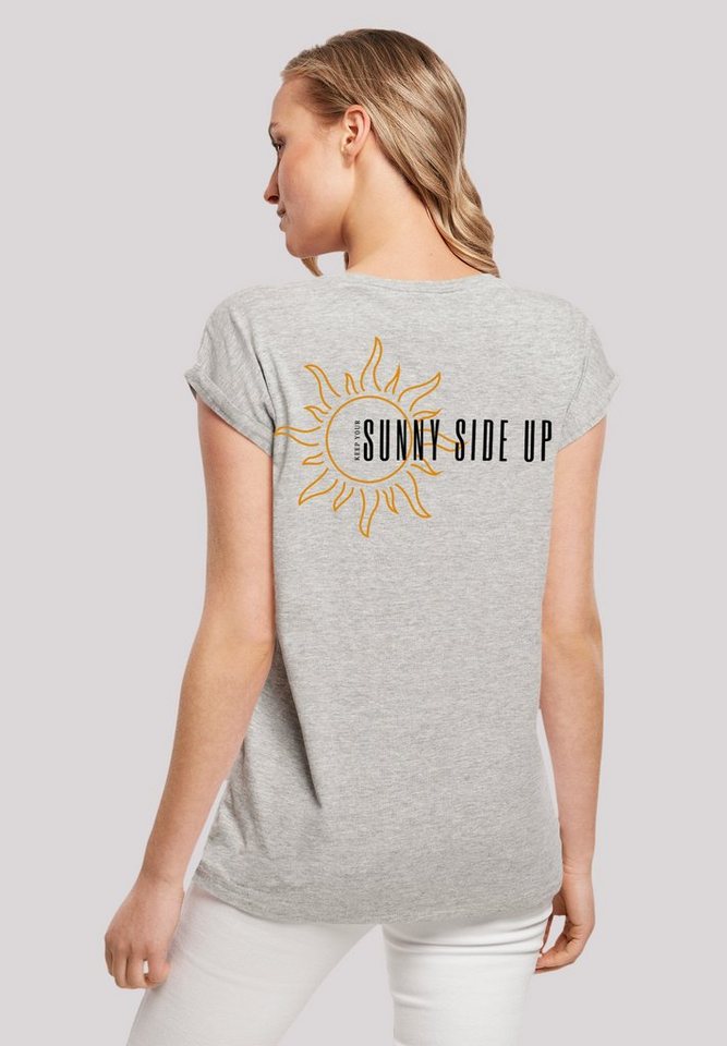 F4NT4STIC T-Shirt Sunny side up Print von F4NT4STIC