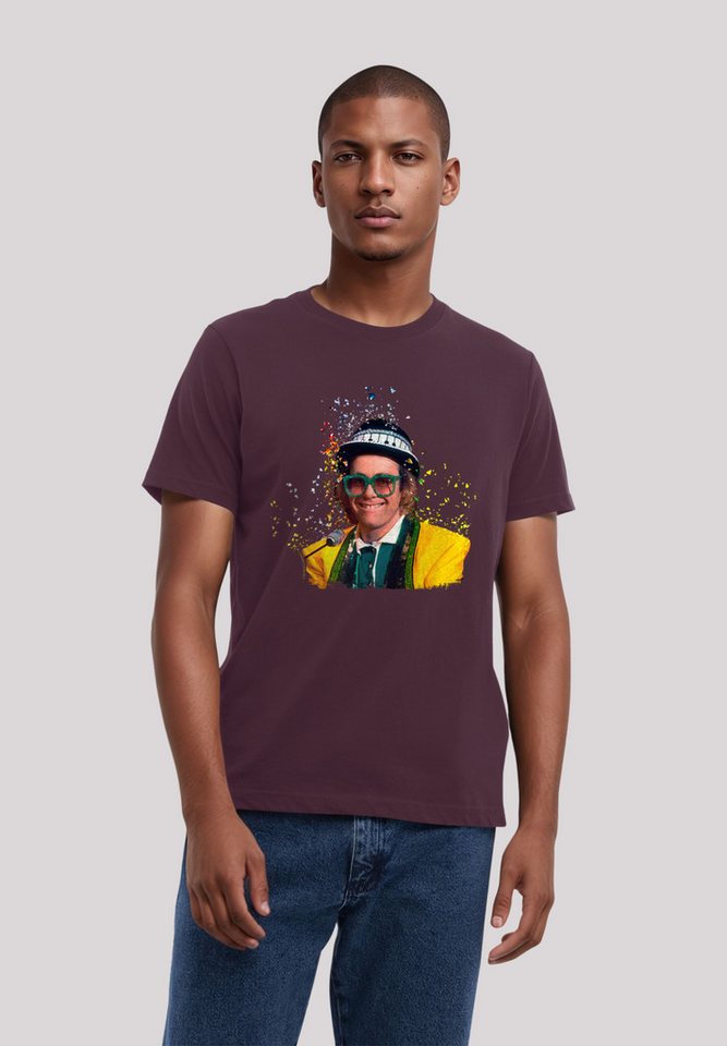 F4NT4STIC T-Shirt TV Times Elton John At The Piano 1977 Premium Qualität von F4NT4STIC