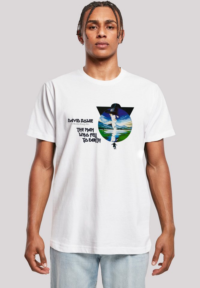 F4NT4STIC T-Shirt The Man Who Fell To Earth David Bowie Premium Qualität von F4NT4STIC