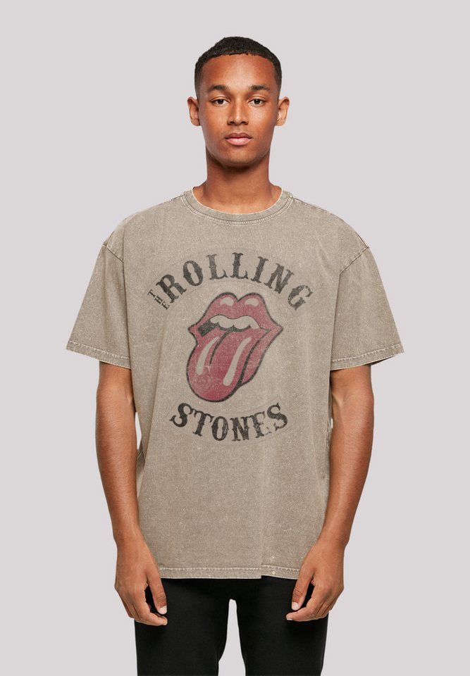 F4NT4STIC T-Shirt The Rolling Stones Tour '78 Vector Premium Qualität von F4NT4STIC