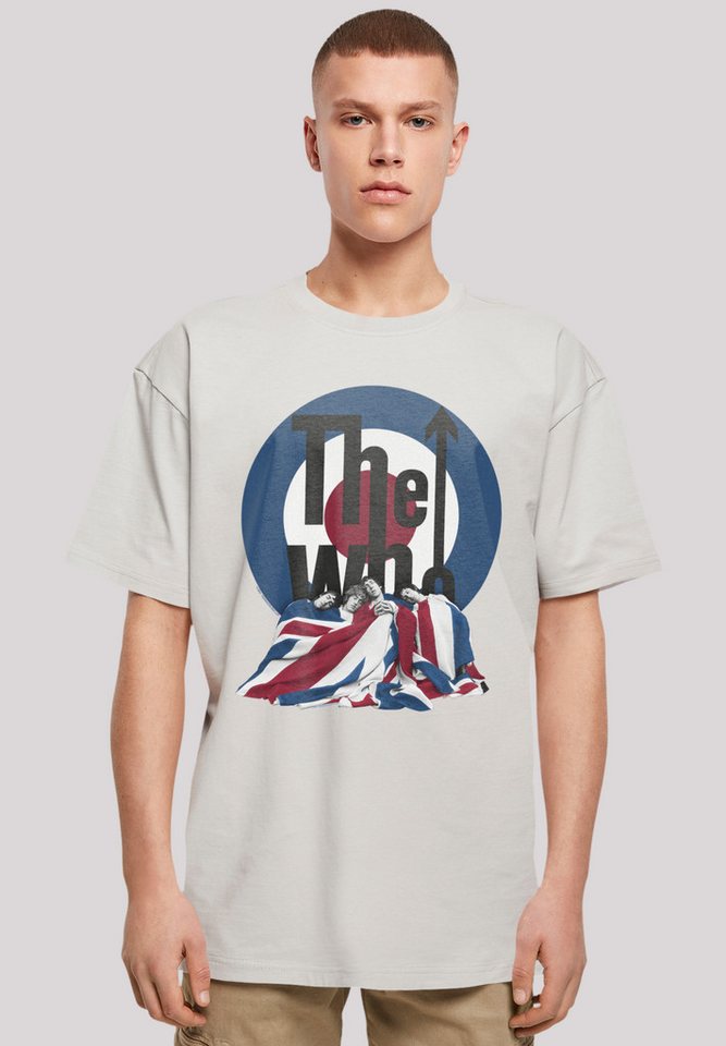F4NT4STIC T-Shirt The Who Flag Blanket Premium Qualität von F4NT4STIC