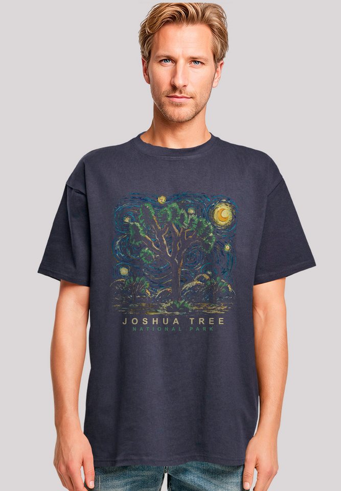 F4NT4STIC T-Shirt US National Parks Joshua Tree Oil On Canvas Style Premium Qualität F4NT4STIC T-Shirt US National Parks Joshua Tree Oil On Canvas Style Premium Qualität von F4NT4STIC