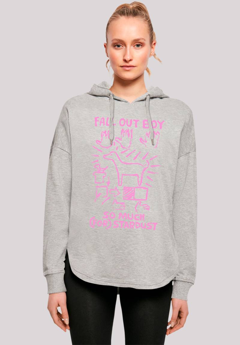 F4NT4STIC Kapuzenpullover "Fall Out Boy Pink Dog So Much Stardust", Premium Qualität von F4nt4stic
