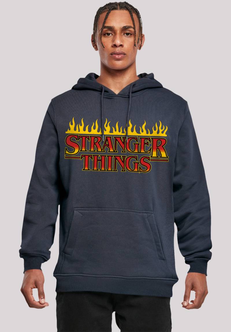 F4NT4STIC Kapuzenpullover "Stranger Things Fire Logo Men Netflix TV Series", Premium Qualität von F4nt4stic