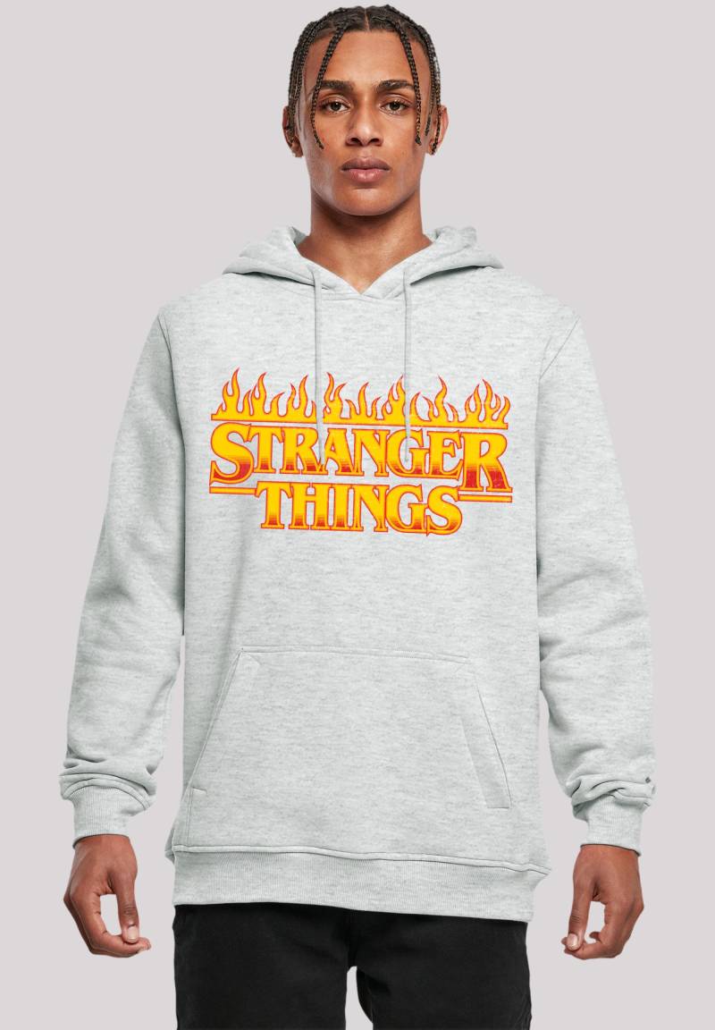 F4NT4STIC Kapuzenpullover "Stranger Things Fire Logo Women Netflix TV Series", Premium Qualität von F4nt4stic