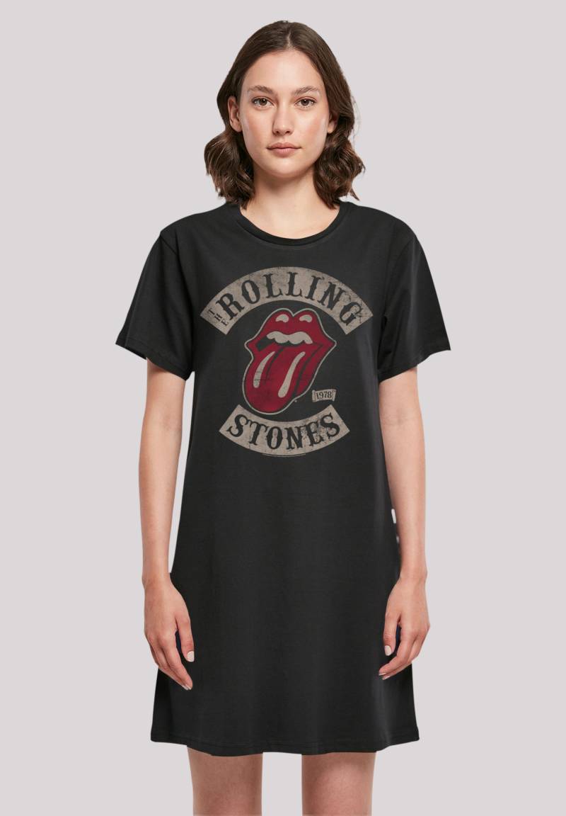 F4NT4STIC Shirtkleid "The Rolling Stones Tour 78 Vector" Ohne Taschen Premium Qualität von F4nt4stic