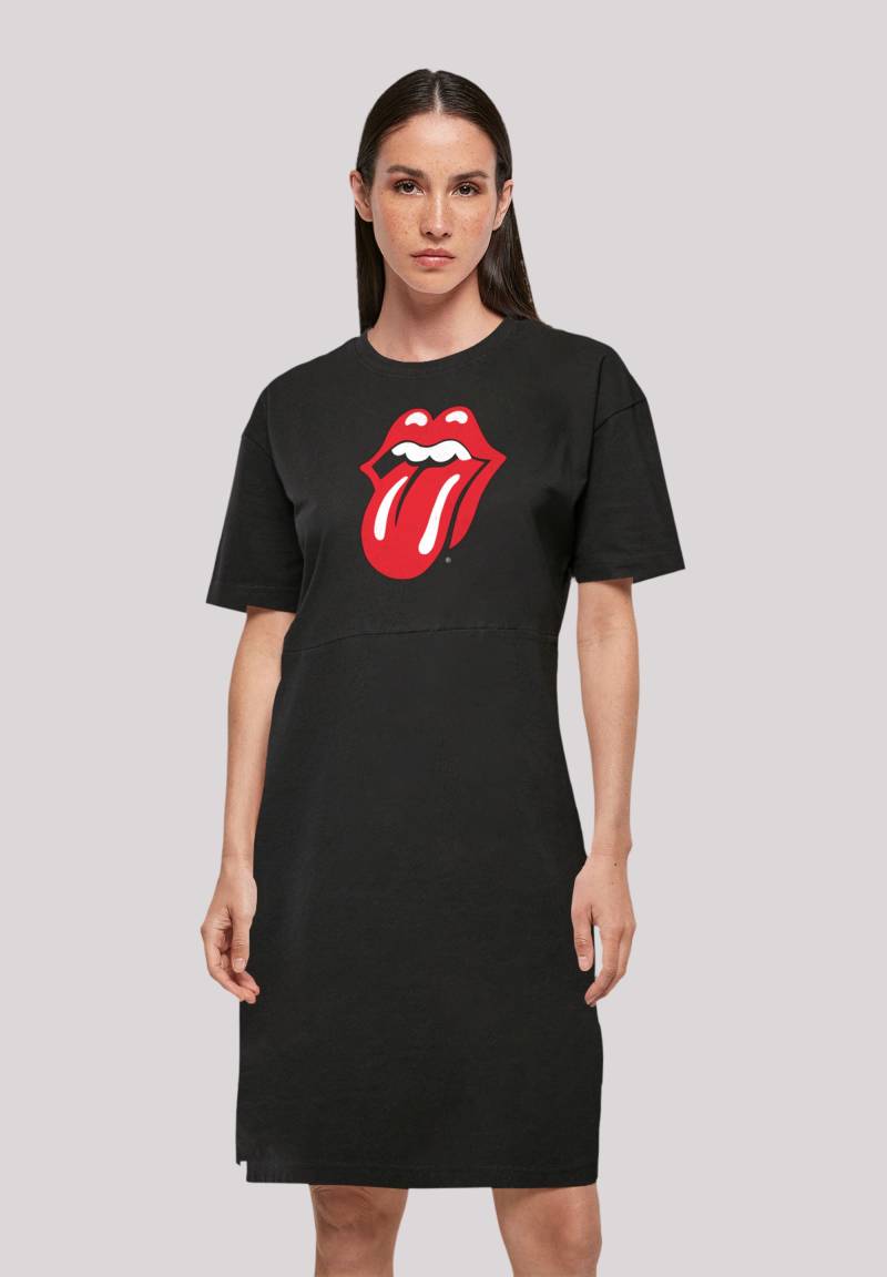 F4NT4STIC Shirtkleid "The Rolling Stones Zunge" Ohne Taschen Premium Qualität von F4nt4stic