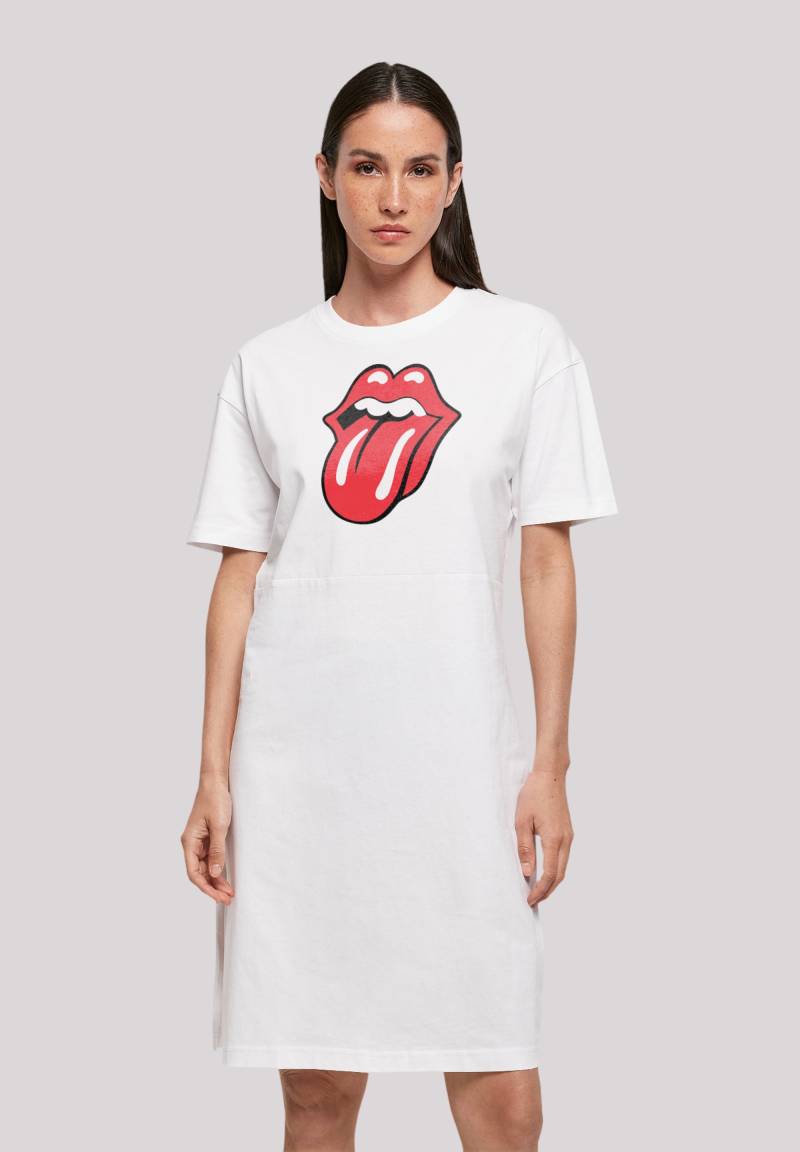 F4NT4STIC Shirtkleid "The Rolling Stones Zunge" Ohne Taschen Premium Qualität von F4nt4stic