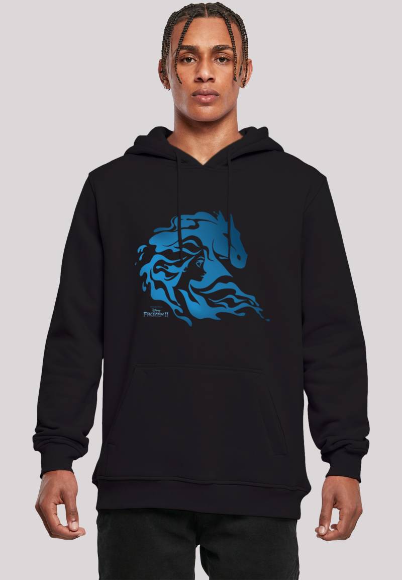 F4NT4STIC Sweatshirt "Disney Frozen 2 Nokk Wassergeist Pferd Silhouette", Herren,Premium Merch,Slim-Fit,Kapuzenpullover,Bedruckt von F4nt4stic