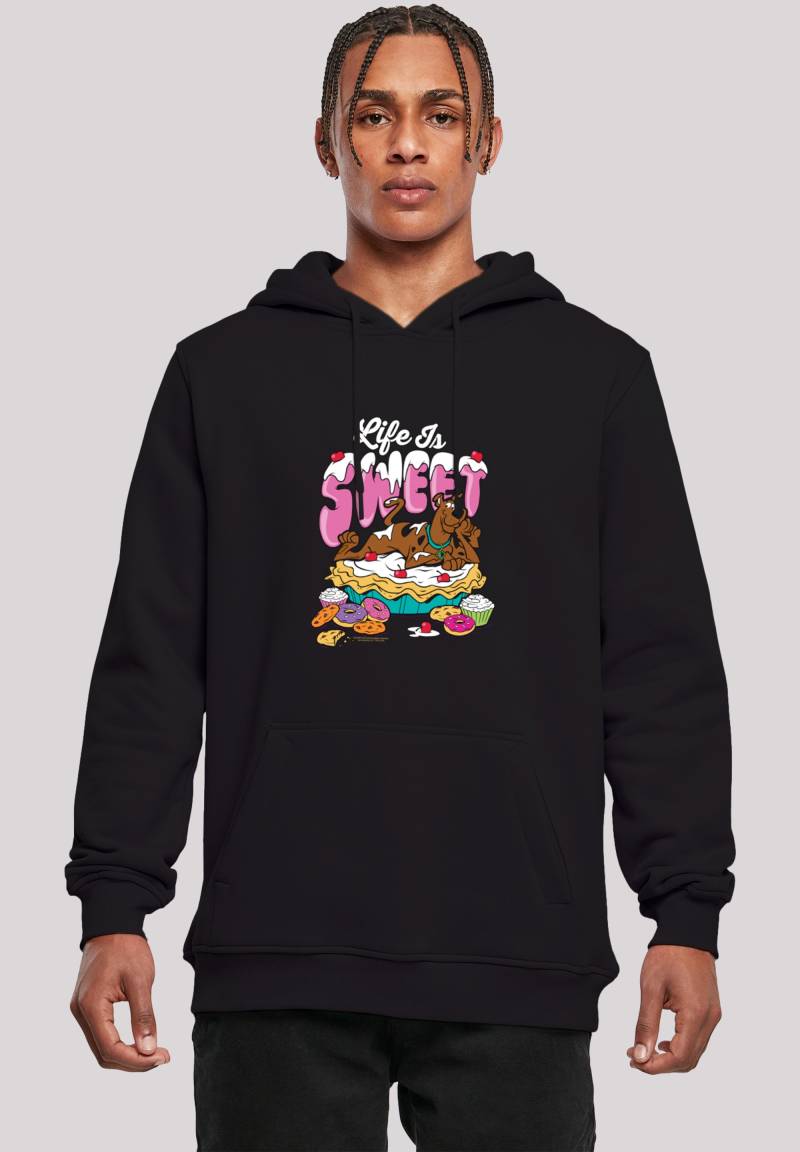 F4NT4STIC Sweatshirt "Scooby Doo Life Is Sweet", Herren,Premium Merch,Slim-Fit,Kapuzenpullover,Bedruckt von F4nt4stic