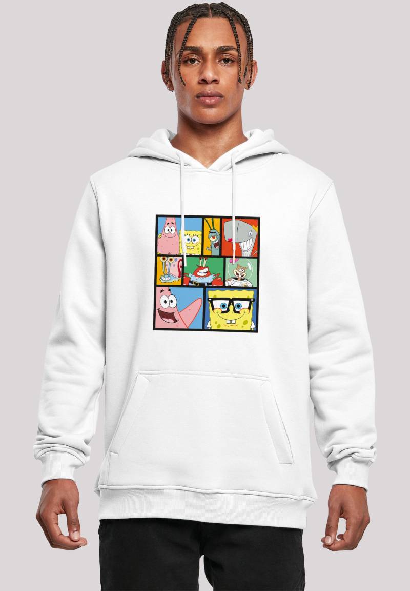 F4NT4STIC Sweatshirt "Spongebob Schwammkopf Collage", Herren,Premium Merch,Slim-Fit,Kapuzenpullover,Bedruckt von F4nt4stic
