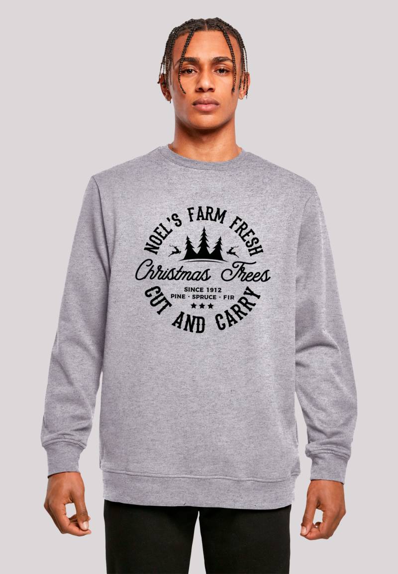 F4NT4STIC Sweatshirt "Weihnachten Trees Farm Retro Sign" Premium Qualität, Christmas Collection von F4nt4stic