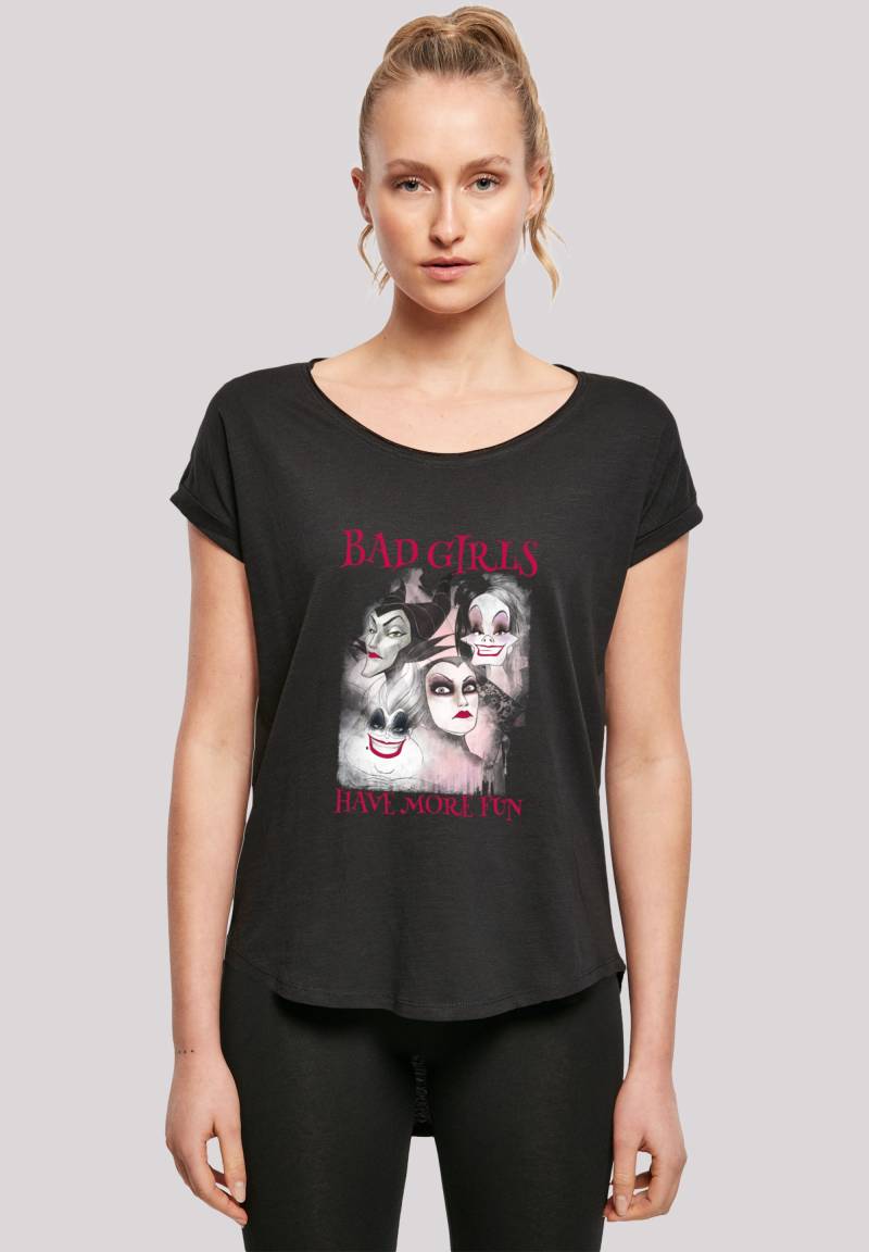 F4NT4STIC T-Shirt "Bad Girls Have More Fun", Print von F4nt4stic