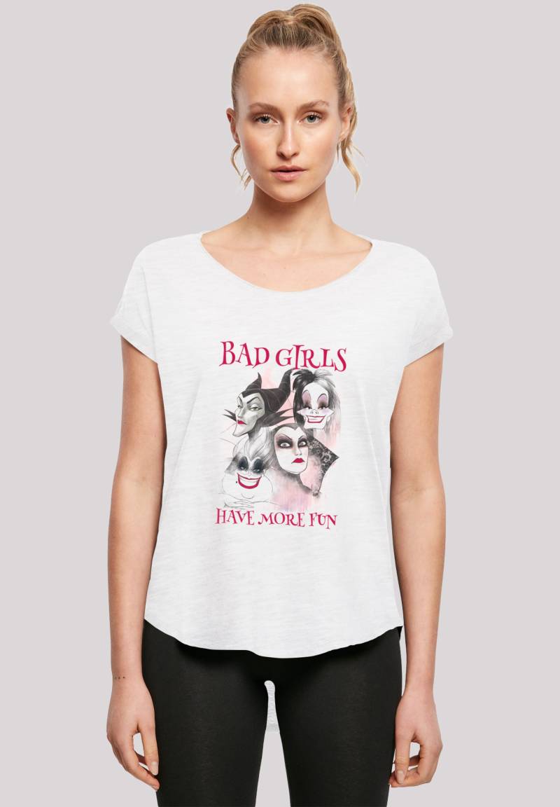 F4NT4STIC T-Shirt "Bad Girls Have More Fun", Print von F4nt4stic