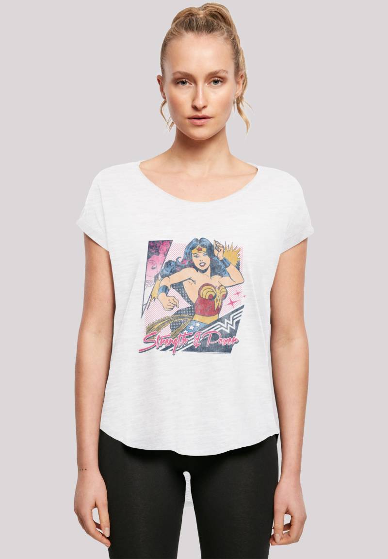 F4NT4STIC T-Shirt "DC Comics Wonder Woman Strength & Power" Print von F4nt4stic