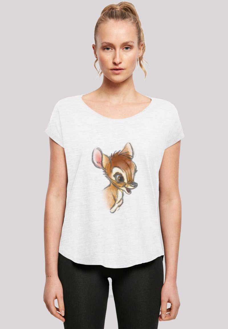 F4NT4STIC T-Shirt "Disney Bambi Zeichnung" Damen,Premium Merch,Lang,Longshirt,Bedruckt F4NT4STIC T-Shirt "Disney Bambi Zeichnung" Damen,Premium Merch,Lang,Longshirt,Bedruckt von F4nt4stic