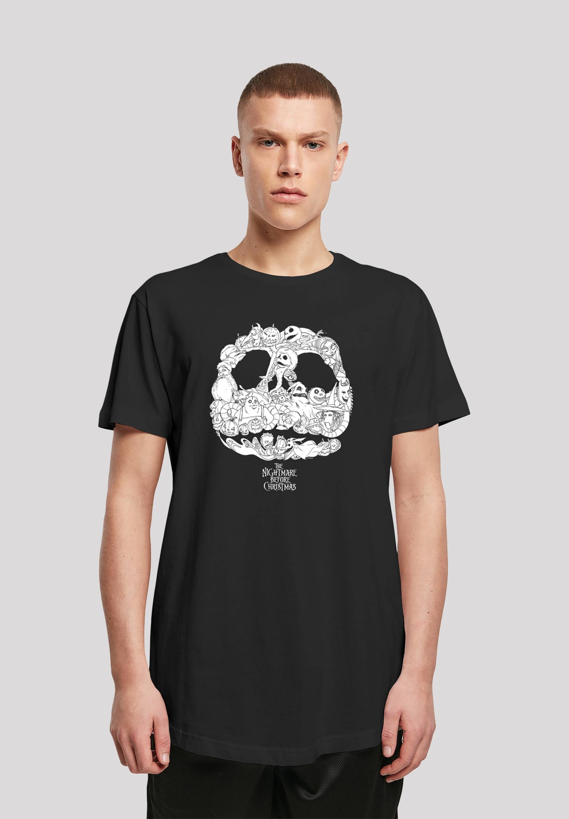 F4NT4STIC T-Shirt "Disney Jack Skellington", Herren,Premium Merch,Lang,Longshirt,Bedruckt F4NT4STIC T-Shirt "Disney Jack Skellington", Herren,Premium Merch,Lang,Longshirt,Bedruckt von F4nt4stic