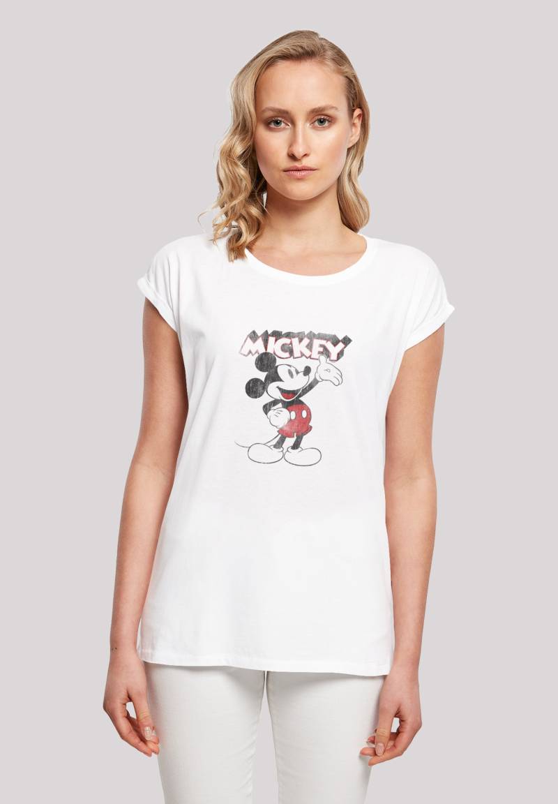 F4NT4STIC T-Shirt "Disney Mickey Mouse Presents Classic Micky Maus" Damen,Premium Merch,Regular-Fit,Kurze Ärmel,Bedruckt F4NT4STIC T-Shirt "Disney Mickey Mouse Presents Classic Micky Maus" Damen,Premium Merch,Regular-Fit,Kurze Ärmel,Bedruckt von F4nt4stic