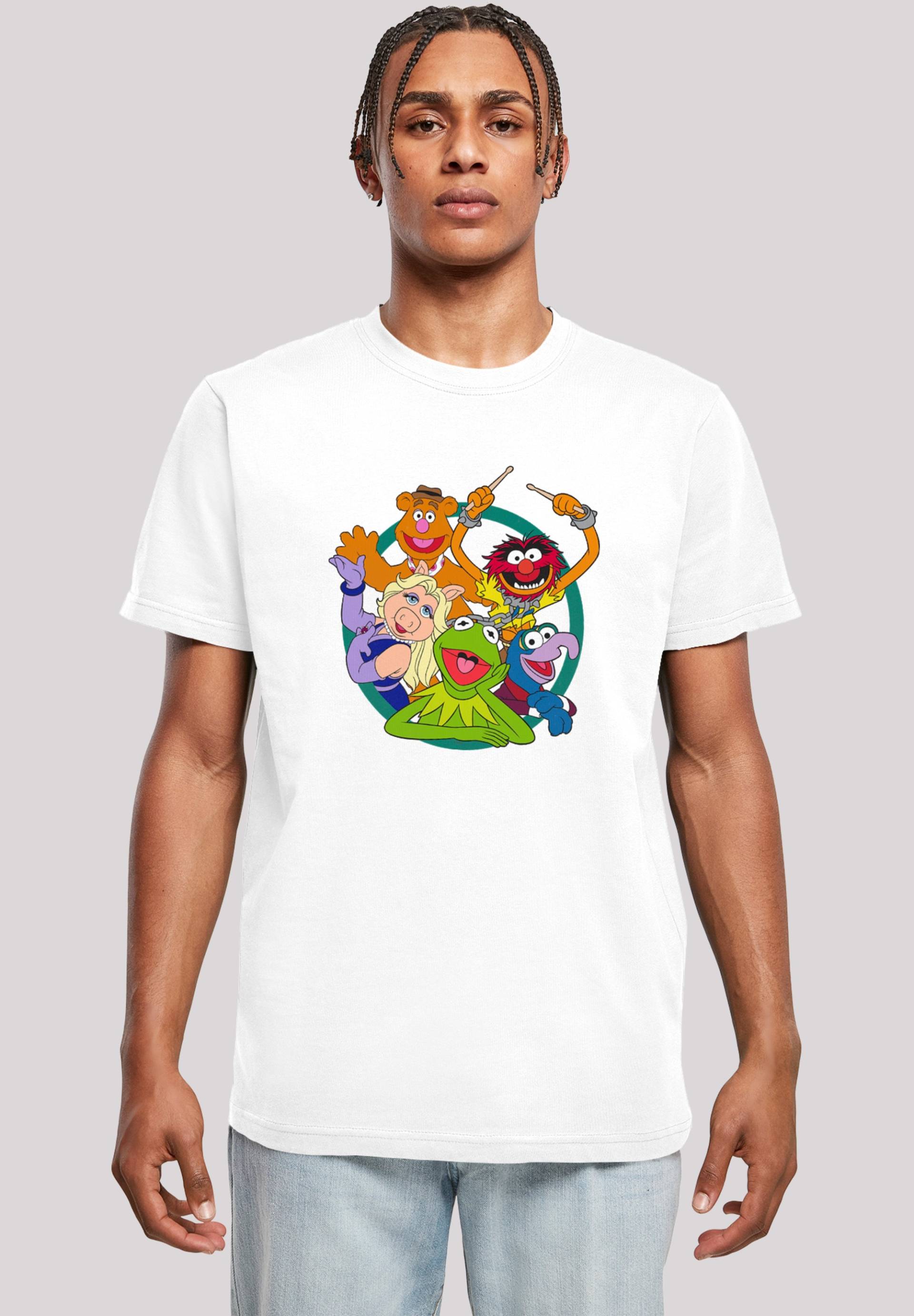 F4NT4STIC T-Shirt "Disney Muppets Group Circle", Herren,Premium Merch,Regular-Fit,Basic,Bedruckt F4NT4STIC T-Shirt "Disney Muppets Group Circle", Herren,Premium Merch,Regular-Fit,Basic,Bedruckt von F4nt4stic