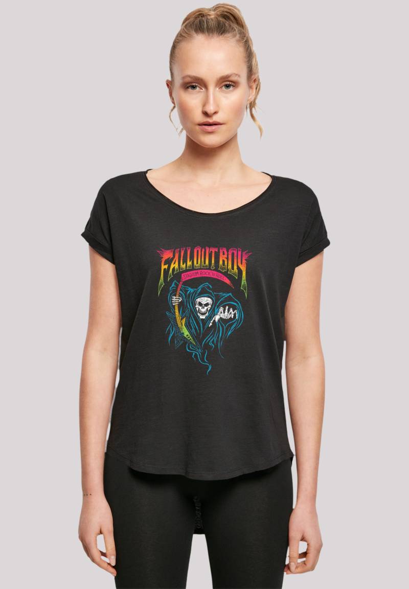 F4NT4STIC T-Shirt "Fall Out Boy Rock And Roll Reaper", Premium Qualität von F4nt4stic
