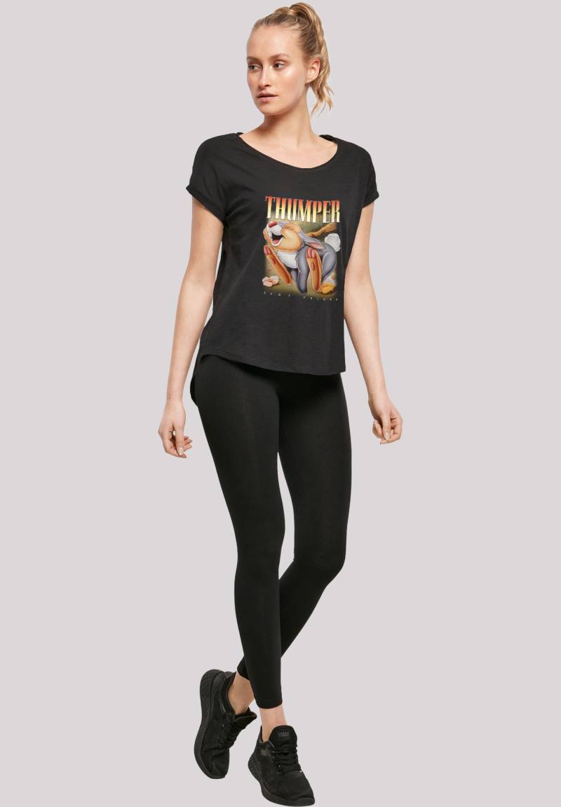 F4NT4STIC T-Shirt "Long Cut T-Shirt Disney Bambi Klopfer" Damen,Premium Merch,Lang,Longshirt,Bedruckt F4NT4STIC T-Shirt "Long Cut T-Shirt Disney Bambi Klopfer" Damen,Premium Merch,Lang,Longshirt,Bedruckt von F4nt4stic