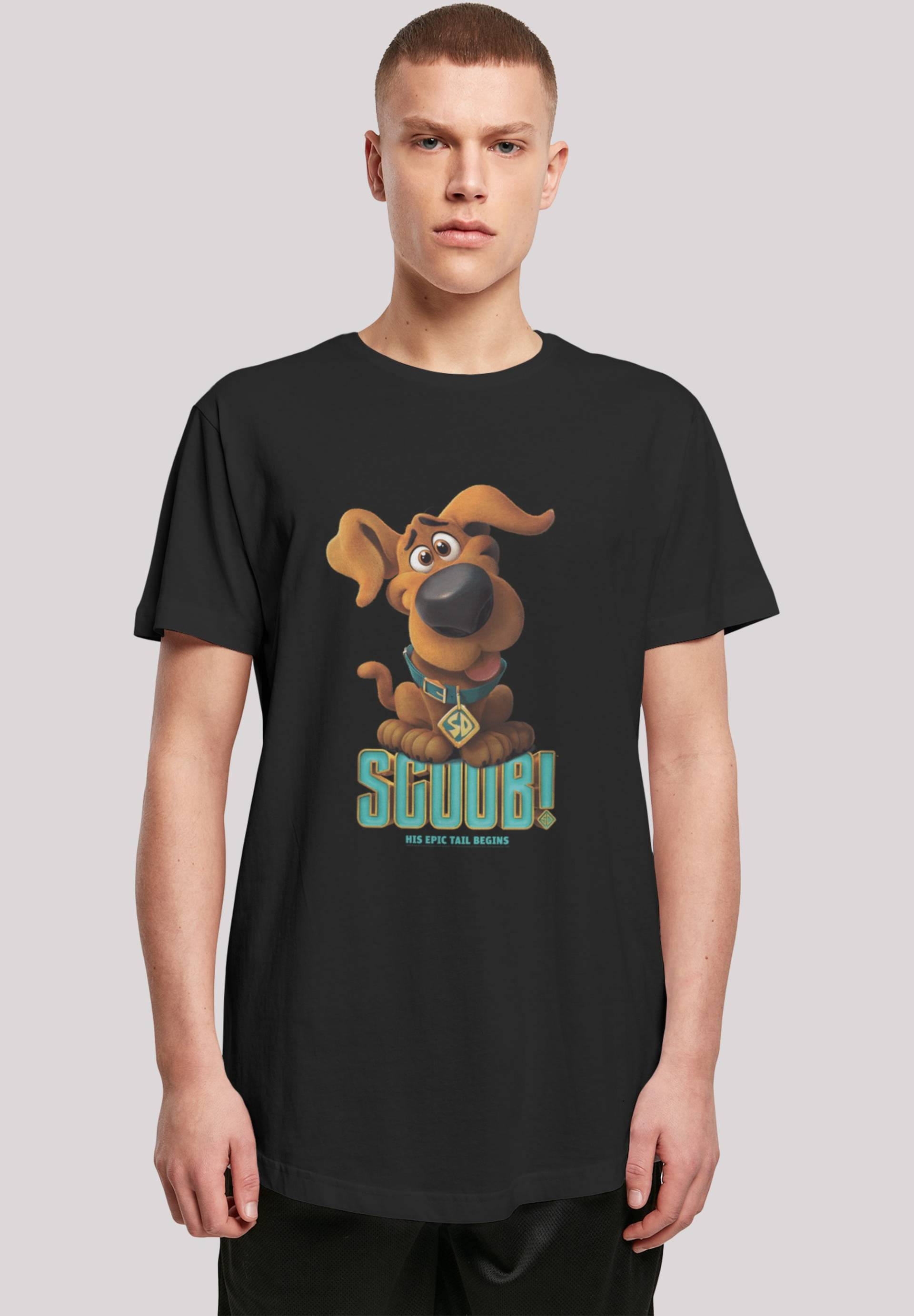 F4NT4STIC T-Shirt "Long Cut T-Shirt Scooby Doo Puppy Scooby", Herren,Premium Merch,Lang,Longshirt,Bedruckt F4NT4STIC T-Shirt "Long Cut T-Shirt Scooby Doo Puppy Scooby", Herren,Premium Merch,Lang,Longshirt,Bedruckt von F4nt4stic