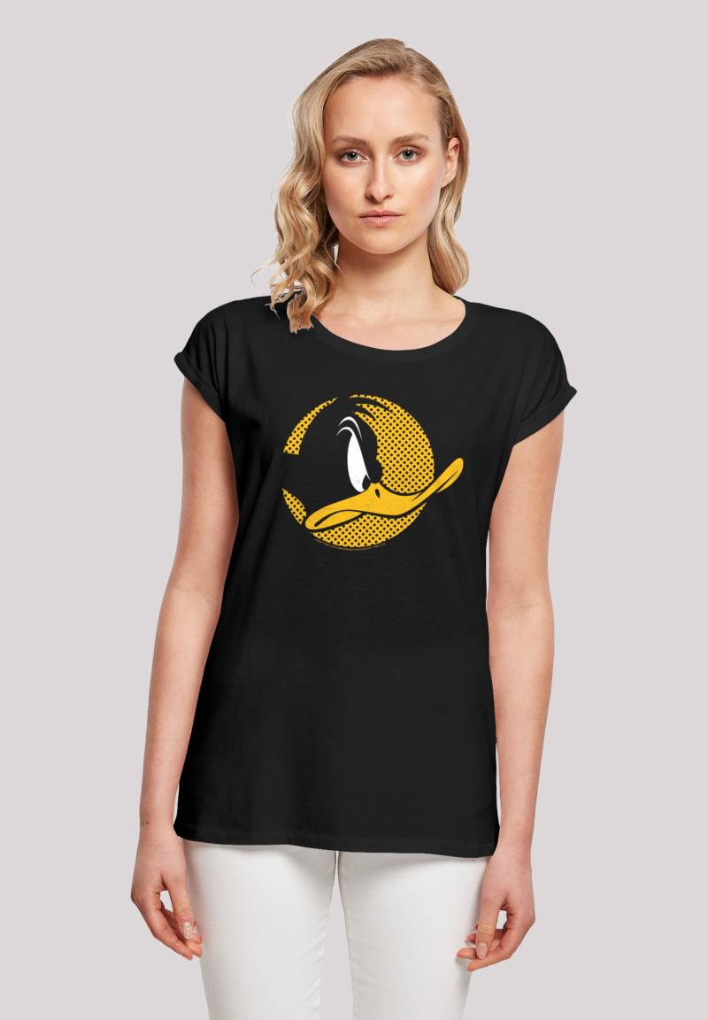 F4NT4STIC T-Shirt "Looney Tunes Daffy Duck Dotted Cartoon" Damen,Premium Merch,Regular-Fit,Kurze Ärmel,Bedruckt von F4nt4stic