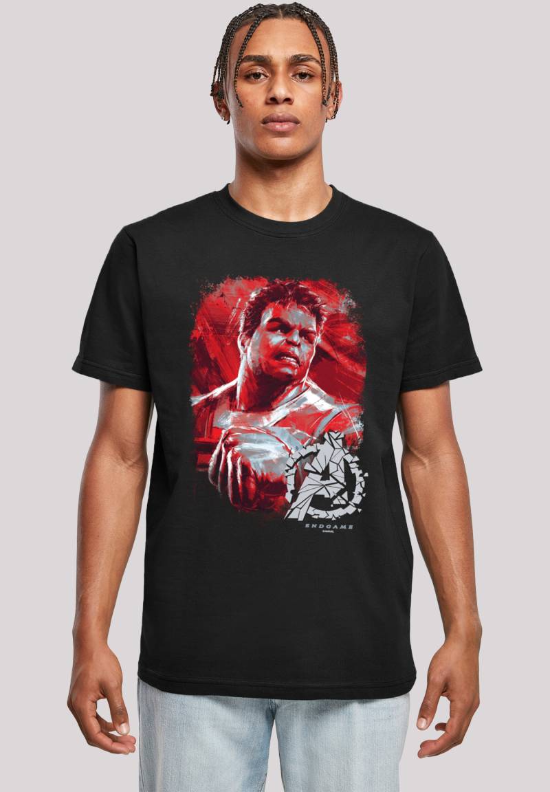 F4NT4STIC T-Shirt "Marvel Avengers Endgame Hulk Brushed", Herren,Premium Merch,Regular-Fit,Basic,Logo Print von F4nt4stic