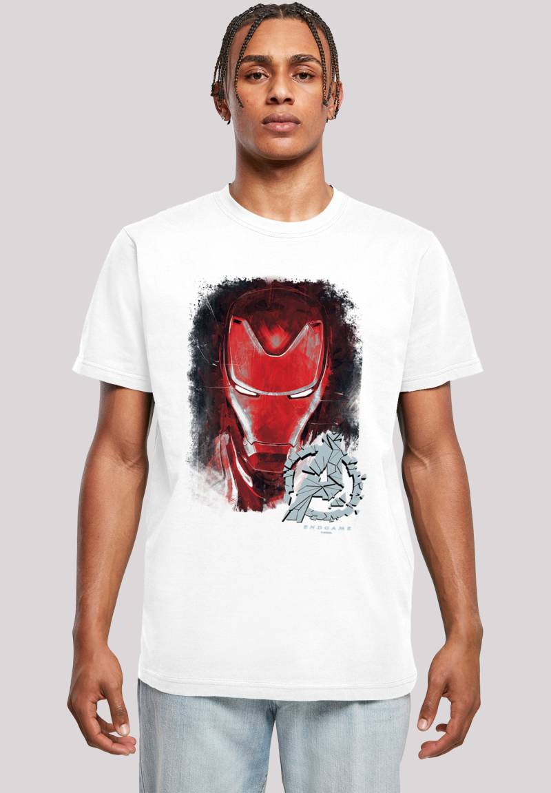 F4NT4STIC T-Shirt "Marvel Avengers Endgame Iron Man Brushed", Herren,Premium Merch,Regular-Fit,Basic,Logo Print von F4nt4stic