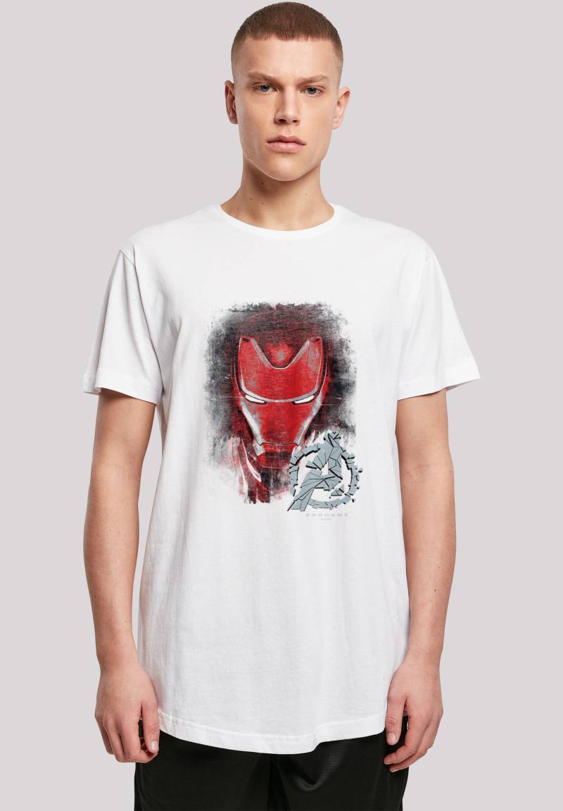F4NT4STIC T-Shirt "Marvel Endgame Iron Man Brushed", Print von F4nt4stic