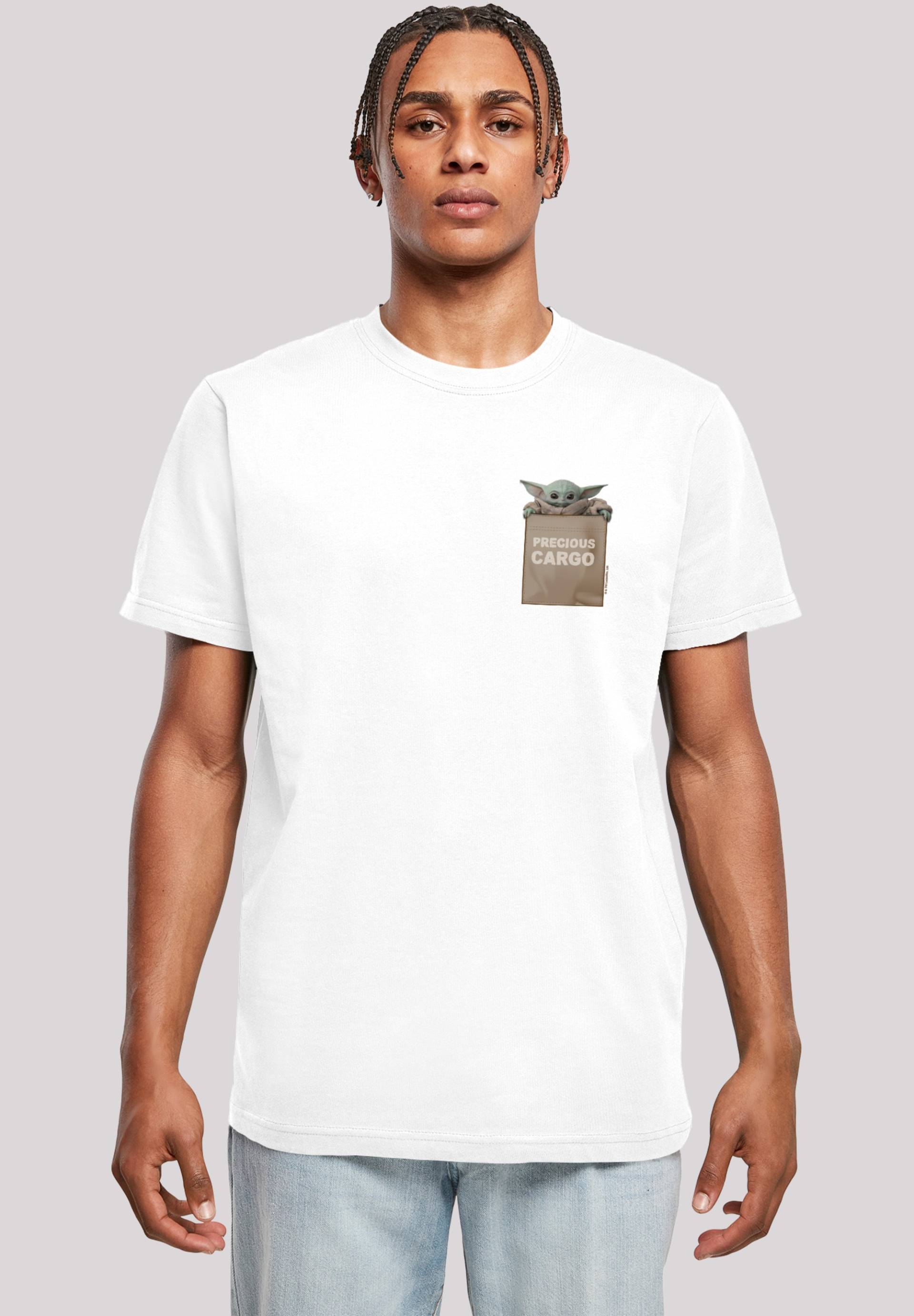 F4NT4STIC T-Shirt "Star Wars Mandalorian Precious Cargo Grogu", Herren,Premium Merch,Regular-Fit,Basic,Bedruckt F4NT4STIC T-Shirt "Star Wars Mandalorian Precious Cargo Grogu", Herren,Premium Merch,Regular-Fit,Basic,Bedruckt von F4nt4stic