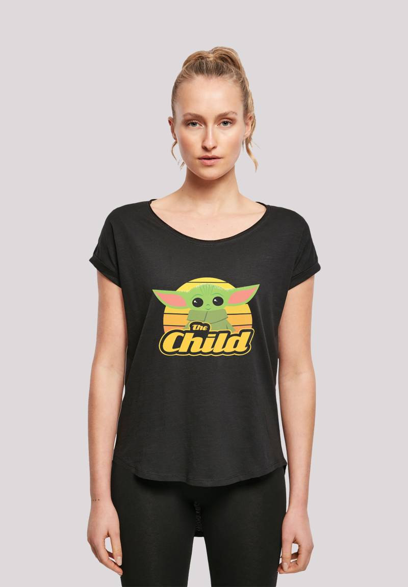 F4NT4STIC T-Shirt "Star Wars The Mandalorian Baby Yoda", Print von F4nt4stic