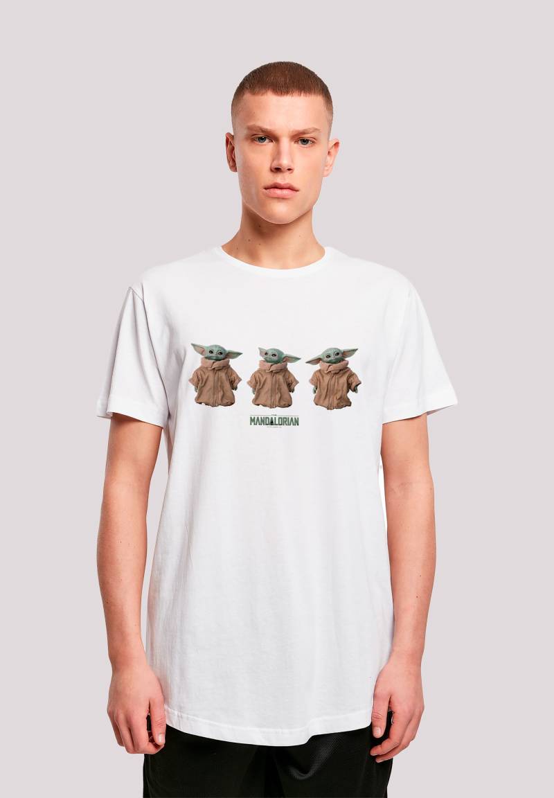 F4NT4STIC T-Shirt "Star Wars The Mandalorian Baby Yoda", Print von F4nt4stic
