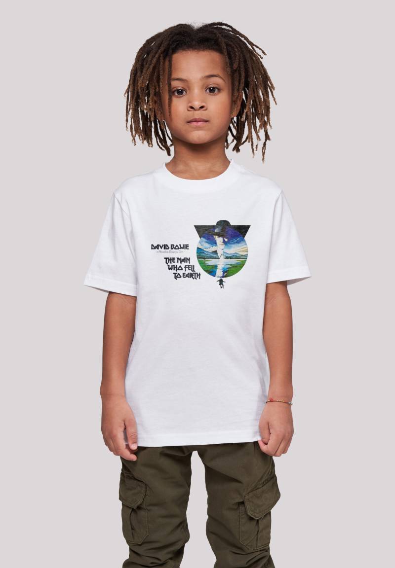 F4NT4STIC T-Shirt "The Man Who Fell To Earth David Bowie", Premium Qualität von F4nt4stic