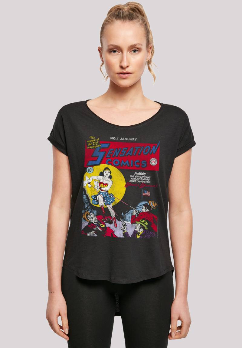 F4NT4STIC T-Shirt "Wonder Woman Sensation Comics" Damen,Premium Merch,Lang,Longshirt,Bedruckt F4NT4STIC T-Shirt "Wonder Woman Sensation Comics" Damen,Premium Merch,Lang,Longshirt,Bedruckt von F4nt4stic