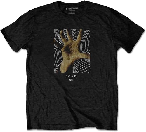 System of A Down Unisex T-Shirt 20 Years Hand Hemden(Large) von F55FLENG
