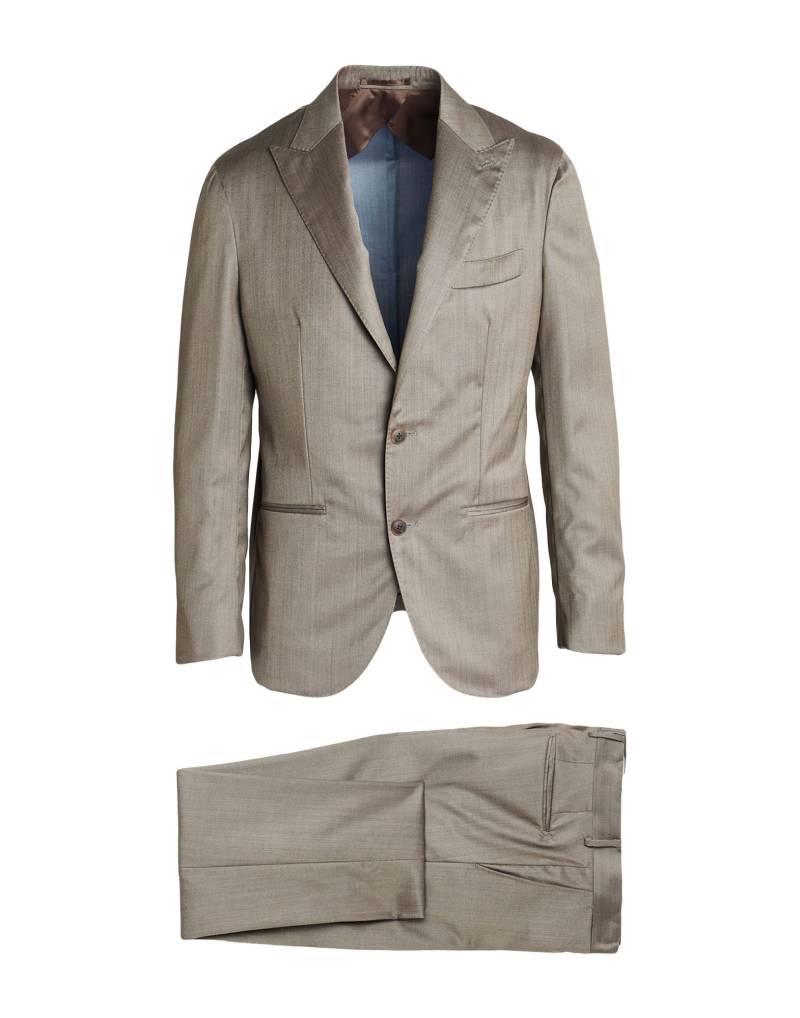 F839 BORN IN NAPOLI Anzug Herren Maulwurfsgrau von F839 BORN IN NAPOLI