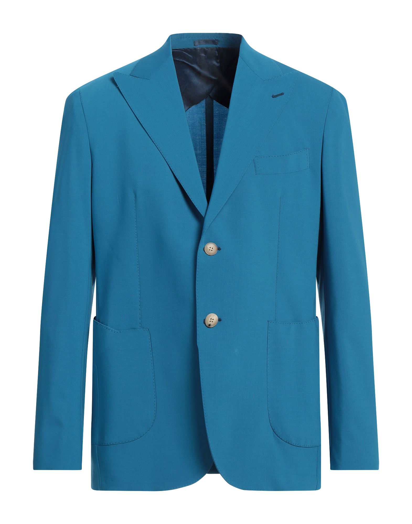 F839 BORN IN NAPOLI Blazer Herren Azurblau F839 BORN IN NAPOLI Blazer Herren Azurblau von F839 BORN IN NAPOLI