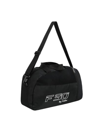 Damen Herren Rucksack Umhängetasche Seesack Reisetasche Wasserdicht Praktisch Schwarz Reisetasche 610 DYN Stoff Mehrere Taschen Sport Handgepäck Gepäck, (503) von F90