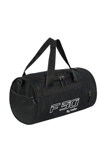 Damen Herren Rucksack Umhängetasche Sporttasche Reisetasche Wasserdicht Praktisch Schwarz Reisetasche 610 DYN Stoff Mehrere Taschen Sport Handgepäck Gepäck, Zylindermodell (506) von F90