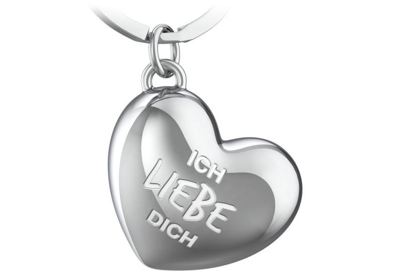 FABACH Schlüsselanhänger Herz mit Gravur - "Ich liebe dich" - Geschenk Partner Freundin Ehefrau von FABACH