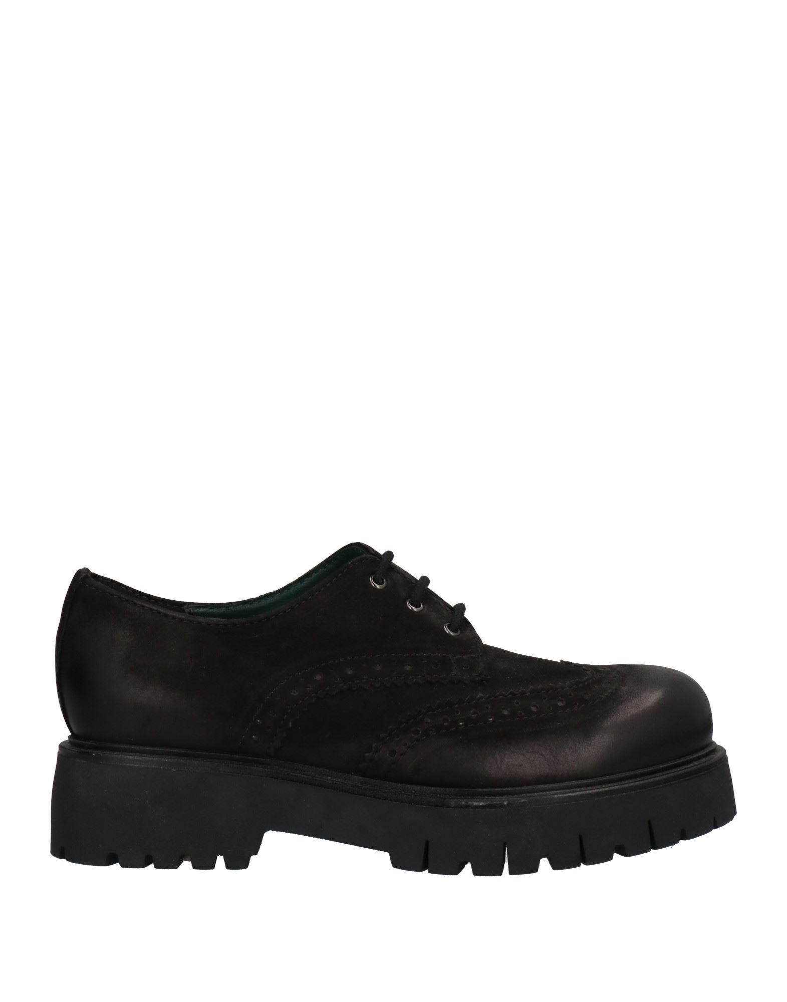 FABBRICA DEI COLLI Schnürschuh Damen Schwarz von FABBRICA DEI COLLI