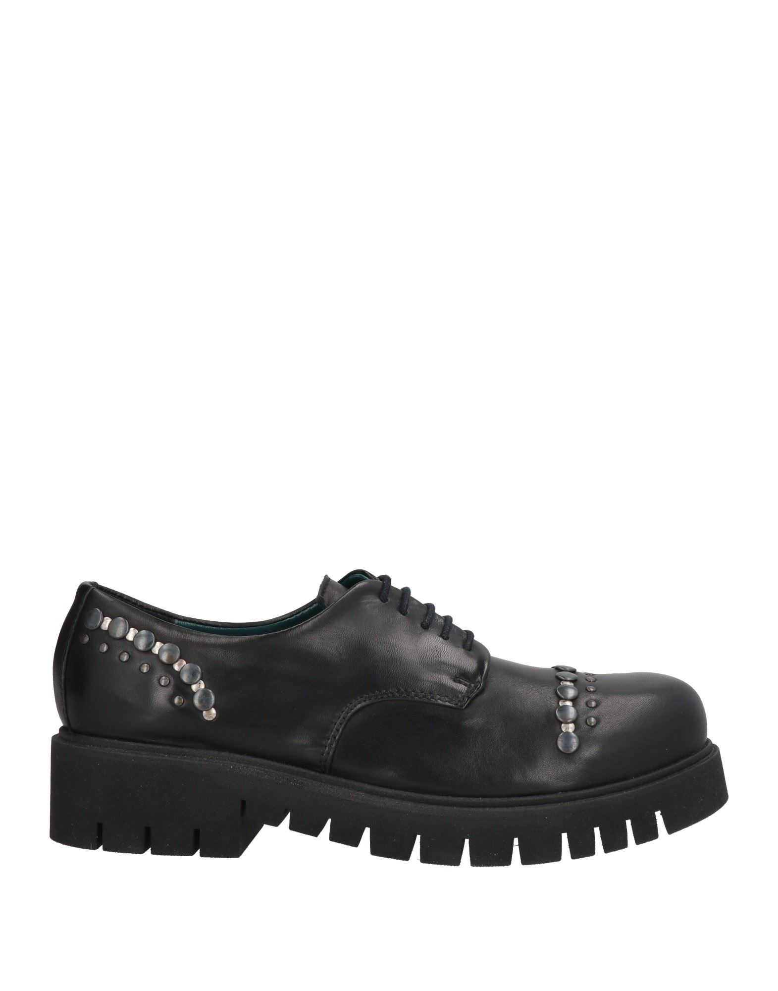 FABBRICA DEI COLLI Schnürschuh Damen Schwarz von FABBRICA DEI COLLI